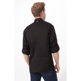 thumbnail of Chef Works® HARTFORD Kochjacke der Essential & Urban Collection - COOL VENT™, Reißverschluß, Schwarz Gr. 3XL