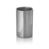 thumbnail of 4x Flaschenkühler, Ø 12 cm, Höhe 19 cm, gun metal, doppelwandig, Chromnickelstahl
