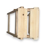 thumbnail of Scaletta sgabello 3 gradini domestico in legno chiudibile salvaspazio Bobby
