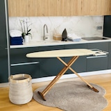 thumbnail of Kitchen Move Table à repasser avec repose fer TAIGA 130x47cm Bois Beige