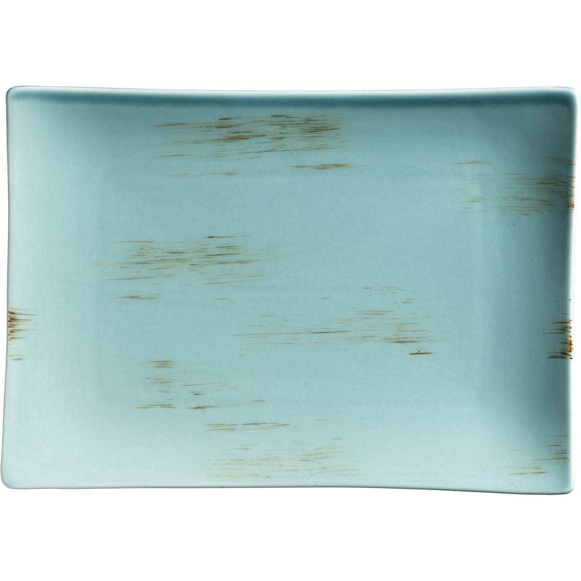 MÄSER rechthoekig bord 30,8 x 22 x 4,2 cm, DERBY serie, blauw, set van 3, 593113