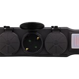 thumbnail of InLine® Outdoor-Steckdosenleiste, 6-fach Schutzkontakt, IP44, mit Schalter, 3m
