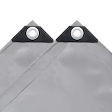 thumbnail of vidaXL Dekzeil 650 g/m² 3x3 m grijs