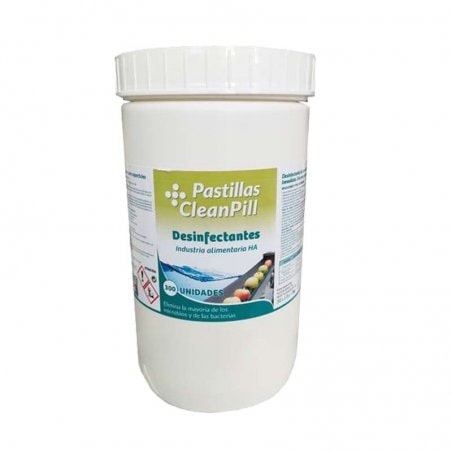 Pastillas Cleanpill desinfectantes industria alimentaria HA. 1kg