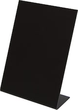 thumbnail of DECOR SERVICE Tisch-Kreidetafeln, PVC, schwarz, ca. 14.8x21cm, DIN A5, 3 Stk.
