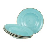 thumbnail of CreaTable Vintage Nature Aqua Pastateller 4-tlg Porzellan