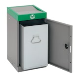 thumbnail of Abfalltrennung ProTec-Plus, graualu/6024, verz. Innenbehälter, 30 Liter