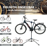 thumbnail of Fahrradmontageständer höhenverstellbar 50 kg Stahl magnetische schwarz