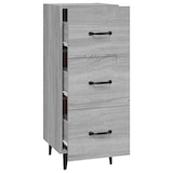 thumbnail of Helloshop26 - Buffet credenza cassettiera armadio mobile contenitore organizer cucina soggiorno salotto Sonoma 34,5 x 34 x 90 cm 02_0036314
