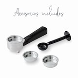 thumbnail of Lacor - 69429 - Cafetière Expresso, Café Moulu ou Capsules Monodoses, Avec Vaporisateur, Anti-Goutte