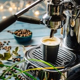 thumbnail of BIOZOYG 1000 Stück Einwegbecher 100ml / 4oz Pappbecher Einmalbecher schwarz bedruckt Espressobecher Heißgetränke Recycling biologisch kompostierbar