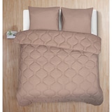 thumbnail of DoubleDry 2 in 1 Dekbed 140x200 - Eenpersoons wasbaar dekbed zonder overtrek - taupe