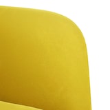 thumbnail of vidaXL Sessel mit Armlehnen Gelb 54 cm Samt