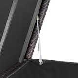thumbnail of tectake Baúl de almacenamiento Kiruna con trenzado de ratán sintético, 120x55x61,5 cm, 270l  Marrón