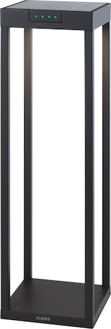 thumbnail of Lumisky RADIA MAXI H50CM Aluminium-Solarpoller Aluminium Schwarz