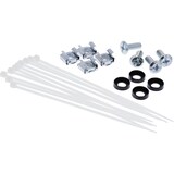 thumbnail of InLine® 10" Patchpanel Leerblech 12x, für Keystone Module, 1HE, RAL7035 grau