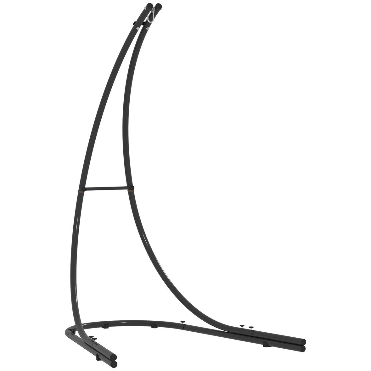 Outsunny - Hängesesselgestell - 154Lx134Wx221Hcm - Schwarz