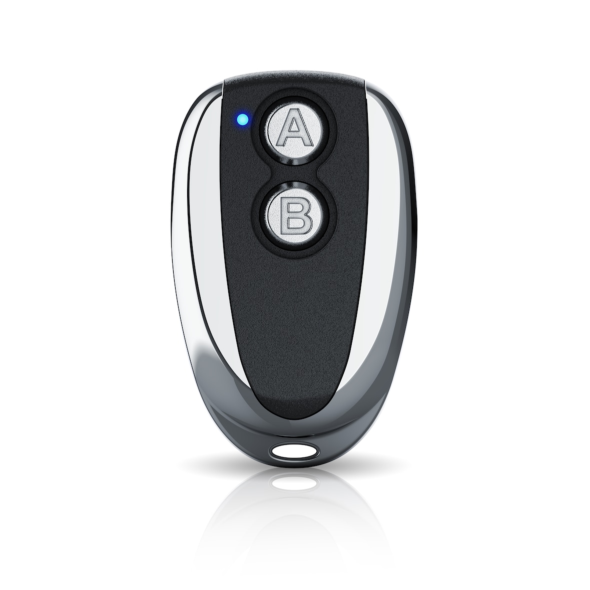 Brandson Garagentoröffner 433 MHz selbstlernend - Funk Fernbedienung kompatibel mit Hörmann Ecostar RSC 2, RSE 2, RSZ 1 - inkl. Batterie - Handsender