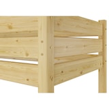 thumbnail of Etagenbett Massivholz Kiefer natur 80x190 Stockbett Hochbett teilbar Rollrost 60.16-08-190T100