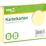 thumbnail of RNK Verlag 114761 Karteikarten - DIN A6, blanko, gelb, 100 Karten