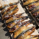 thumbnail of Moritz 1kg Räuchermehl Buche mit Wacholder fein 0,5 -1 mm Räuchern I Kalträuchern von Fisch Fleisch Wurst Käse auch für BBQ I Grill - Räucherspäne
