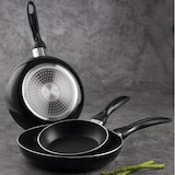 thumbnail of San Ignacio - 16/18/20 cm großes Kochgeschirrset mit 3 induktionsgeeigneten gepressten Aluminiumpfannen