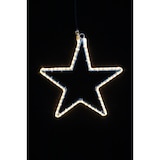 thumbnail of METRO Professional Stella decorativa, alluminio/pvc/rame, 53 x 2 x 54 cm, 72 LED, 9,2 W, bianco caldo/freddo