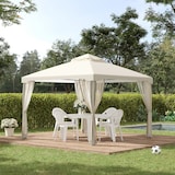 thumbnail of Outsunny Gazebo da Giardino con Zanzariera in Metallo e Poliestere