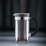thumbnail of Cafetière Chambord 3 tasses en inox -  35.00 cl Transparent / Cristal Rond Verre Bodum 7.50x13.50 cm