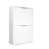 thumbnail of ARREGUI Ecoclas CR601-E Recycling Abfalleimer / Mülleimer aus Stahl, Mülltrennsystem mit 4 Inneneimern aus Kunststoff mit Griff, 4 x 17L (68 L), weiß