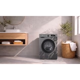 thumbnail of Lavadora 8kg VOK con Instalación Incluida -  Clase A, Motor Inverter Silencioso, Vapor, Al 84 x Pr 49cm, 1200 rpm, 14 Programas, Gris, EVW-8BAGL2412