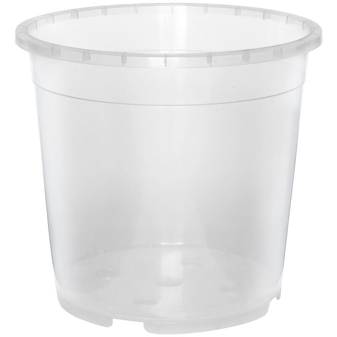 20x Orchideentopf Transparent Blumengefäß Garten Terrassentopf Balkonbox Pflanze