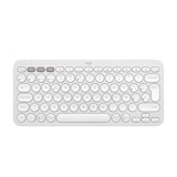 thumbnail of Logitech Teclado espanhol Pebble Keys 2 K380S Rf Wireless + Bluetooth Qwerty Branco