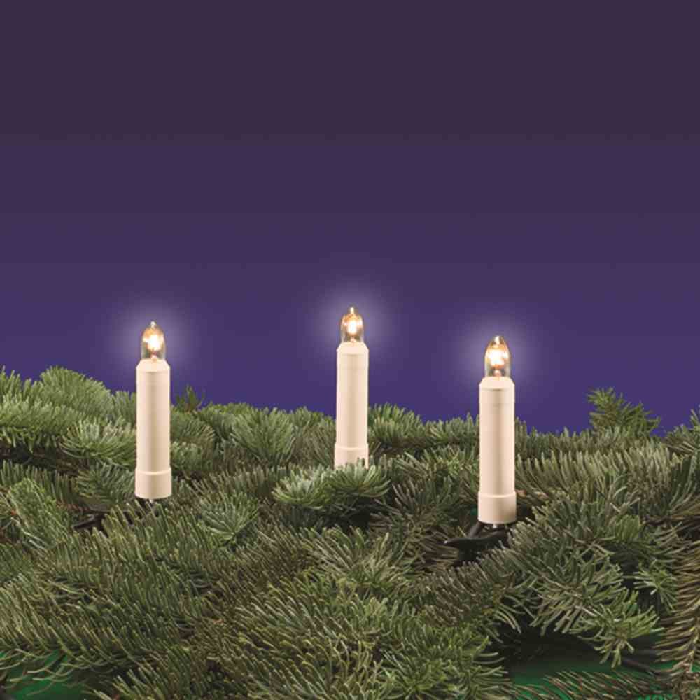 ROTPFEIL für außen  LED-Lichterkette 15er außen Toplampen klar 16 V/0,1 W