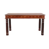 thumbnail of SIT Möbel Eettafel 140 x 70 cm | gerecycleerd oud hout bruin | met fijn houtsnijwerk | B 140 x D 70 x H 76 cm | 05114-30 | Serie ALMIRAH