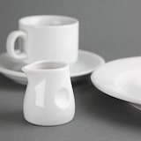 thumbnail of Olympia porseleinen melkkannetje met kuiltjes 70ml (6 stuks)