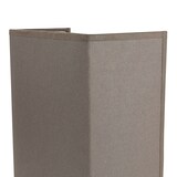 thumbnail of Licht-Erlebnisse Loft Wandleuchte ALICE Stoff Schirm Taupe eckig gemütlich E27 Moderne Design Wandlampe Schlafzimmer Wohnzimmer Flur, DO181-98-02