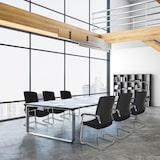 thumbnail of Sedia da visitatore / da conferenza LEVIA VP Tessuto nero hjh OFFICE