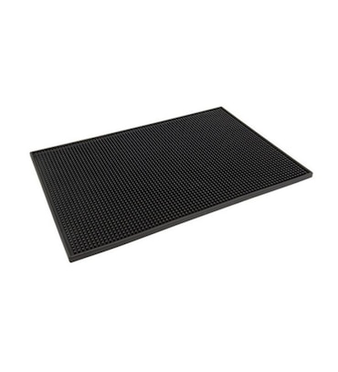 Salvinelli Tappetino, in gomma morbida cm 15x30 nero