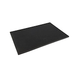 thumbnail of Salvinelli Tappetino, in gomma morbida cm 15x30 nero
