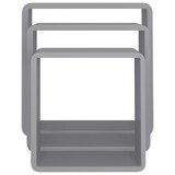 thumbnail of vidaXL Würfelregale 3 Stk. Grau MDF