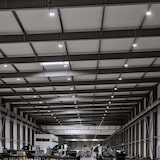 thumbnail of Projetor LED Iluminação Industrial 200W Lojas Armazéns Garagens Ângulo 90° ASLO