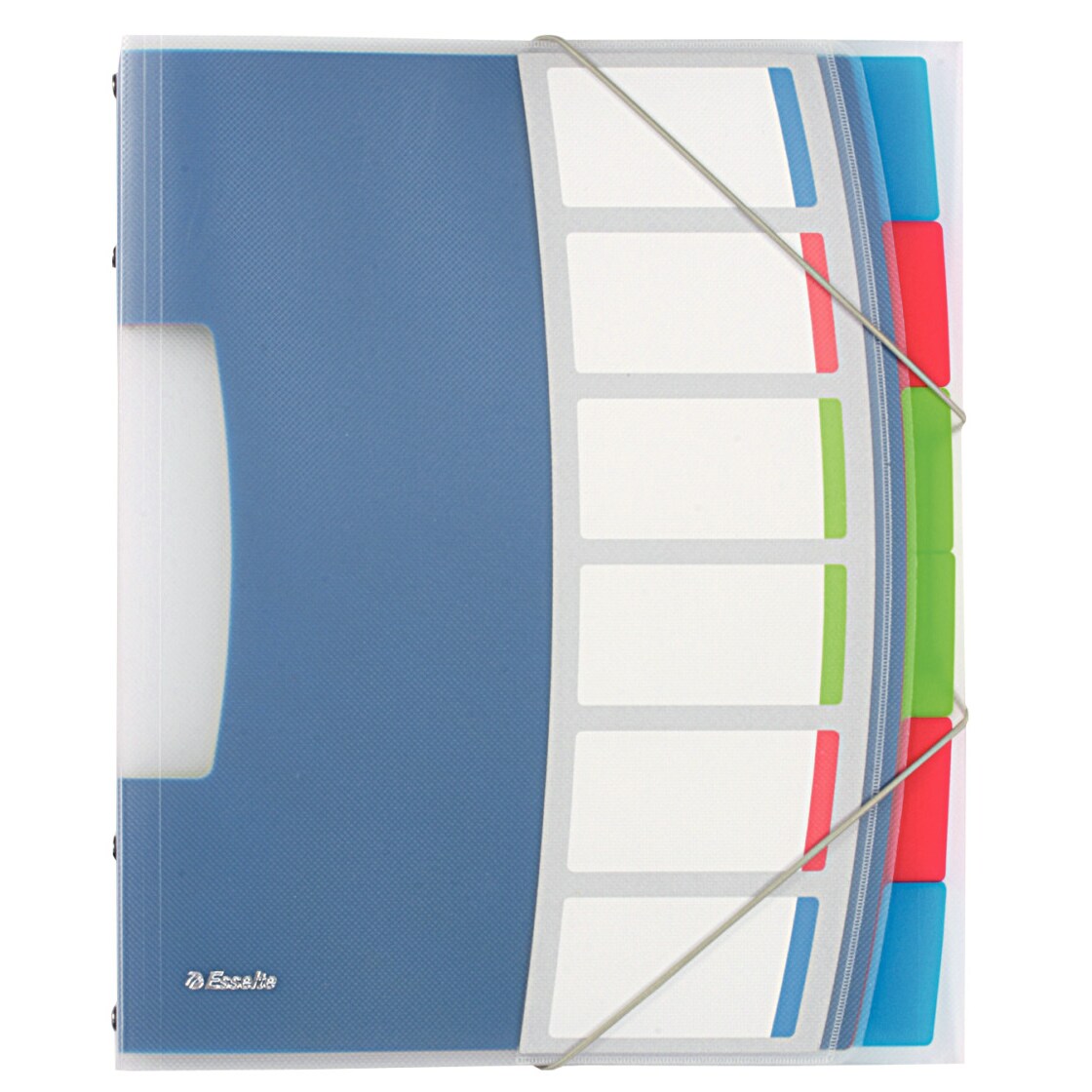 Esselte Ordnungsmappe 624029 DIN A4 6 Fächer PP