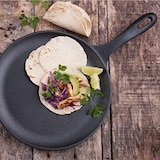 thumbnail of Victoria Piastra per Grigliare Ghisa Smaltata Induzione Comal Pizza 26,6cm Fuoco Barbecue, VIC-34504, Nero