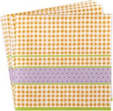 thumbnail of Sovie HORECA Serviette Vichy in curry aus Linclass® Airlaid 40 x 40 cm, 50 Stück - Punkte Karo Struktur