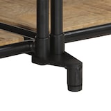 thumbnail of Helloshop26 - TV-Ständer im Industriedesign mit großem Stauraum 160 x 42 x 40 cm Massivholz braun 02_0057615
