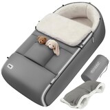 thumbnail of MONZANA® Baby Fußsack Premium Grau