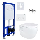 thumbnail of Hänge Dusch WC Taharet Bidet Toilette Vorwandelement Spülkasten Komplettset