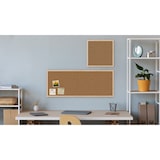 thumbnail of ALLboards Tableau de liège 100×40 cm cadre en bois NATUREL