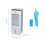 thumbnail of Purline - Climatizador evaporativo, Ventilador, Desumidificador, Purificador de ar, 75 W, Com aquecedor e controlo remoto, Para áreas de 20 m2